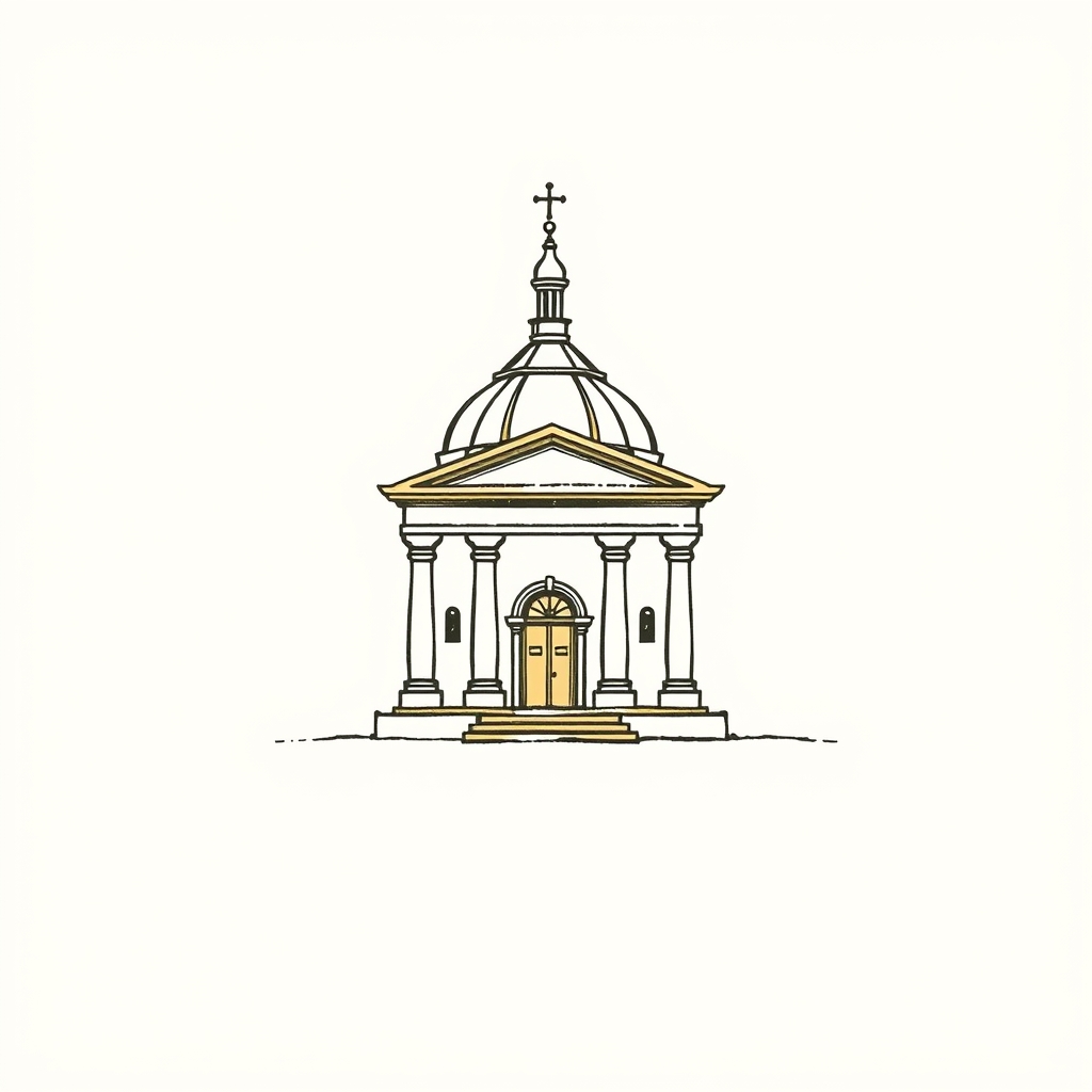 edicola (modellino di chiesa)