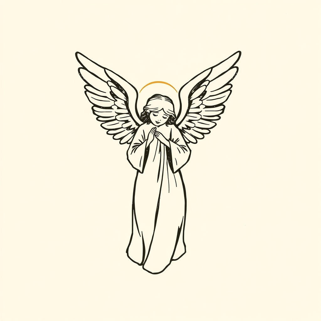 ange (la nourrissant)