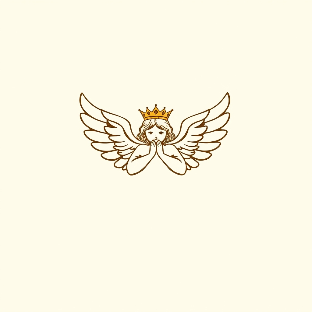 angels with a crown