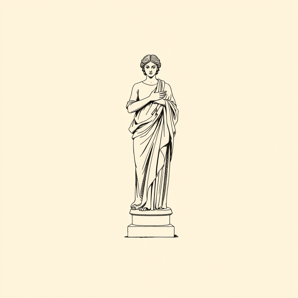 statua antica a Bouschet