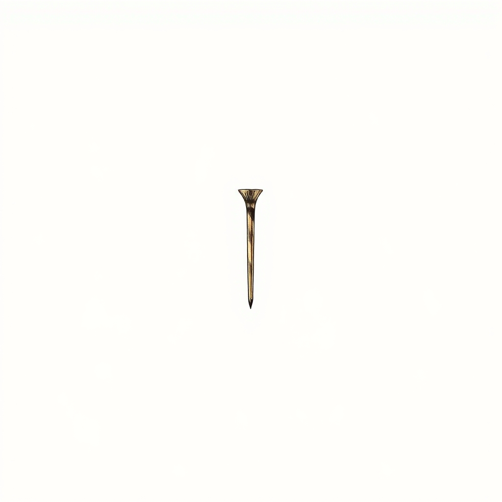 awls or nails driven into the chest