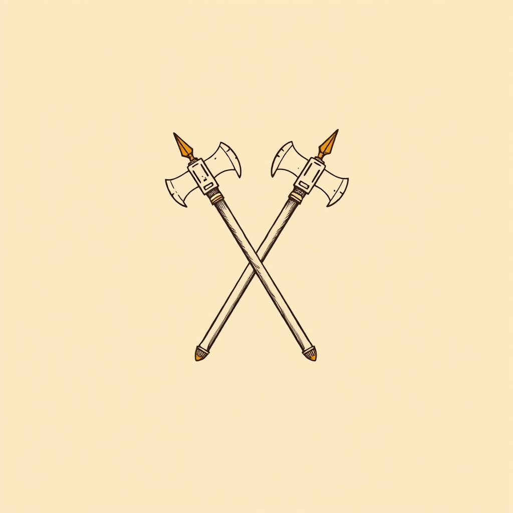 scuri e lance (strumenti del martirio)