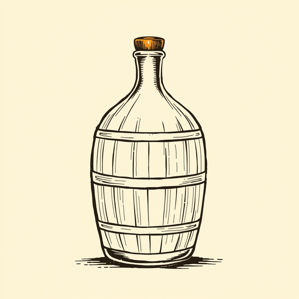 barrel or demijohn
