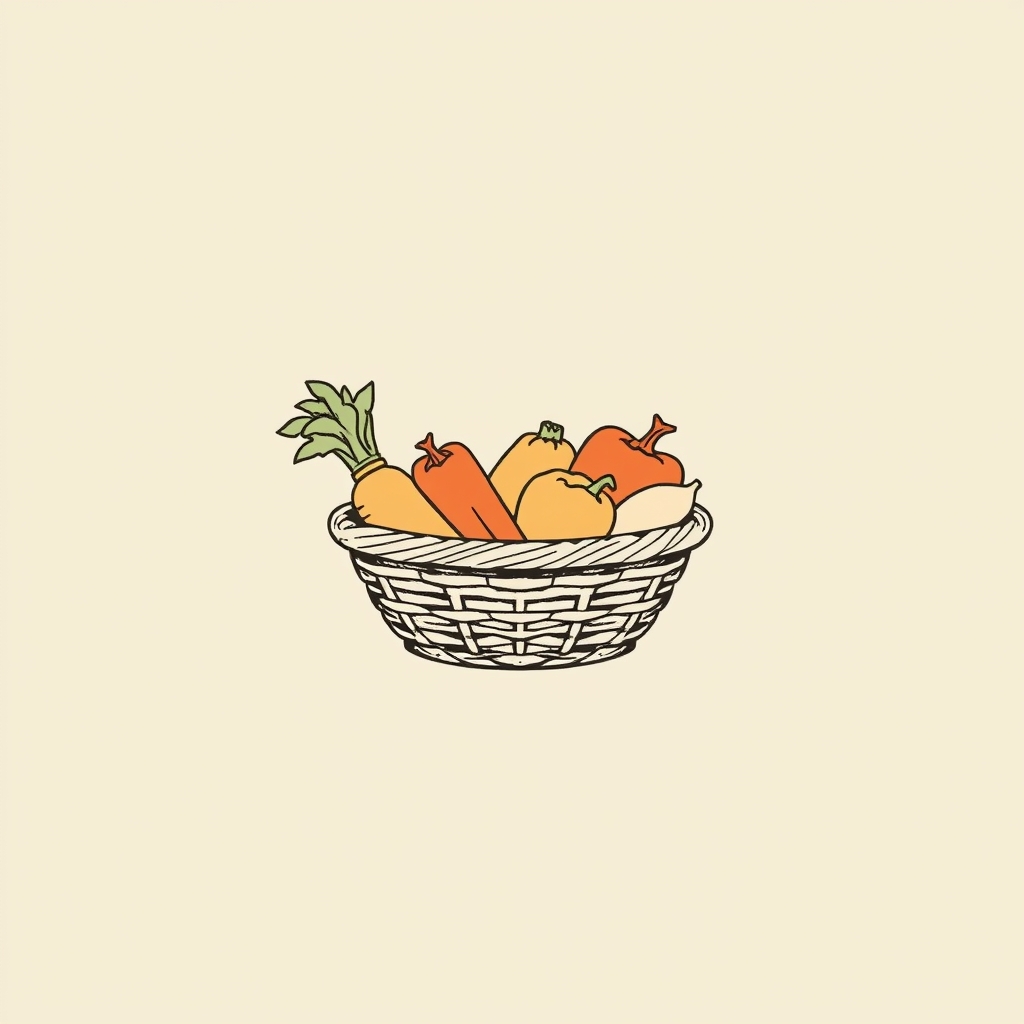 panier de légumes