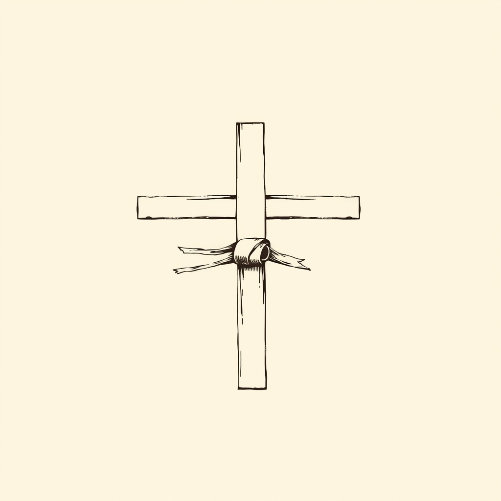 belt on a crucifix
