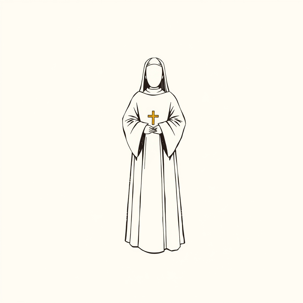 costume de bénédictin
