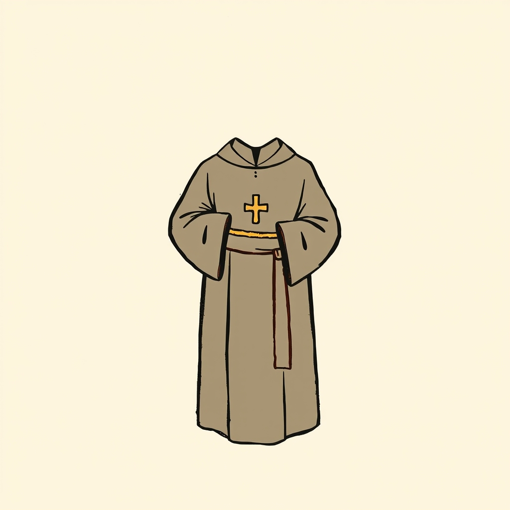 habit de bénédictin