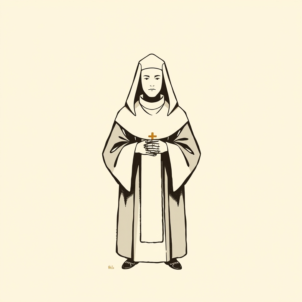 Benedictine monk habit