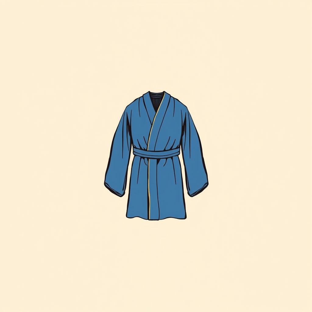 veste di panno blu