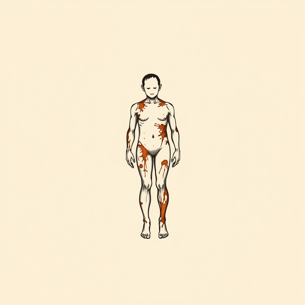 corpo solcato da ferite