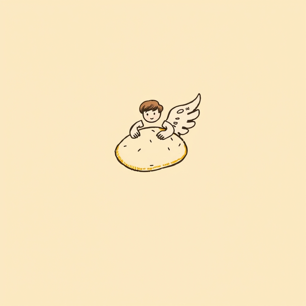 bread brought by an angel
