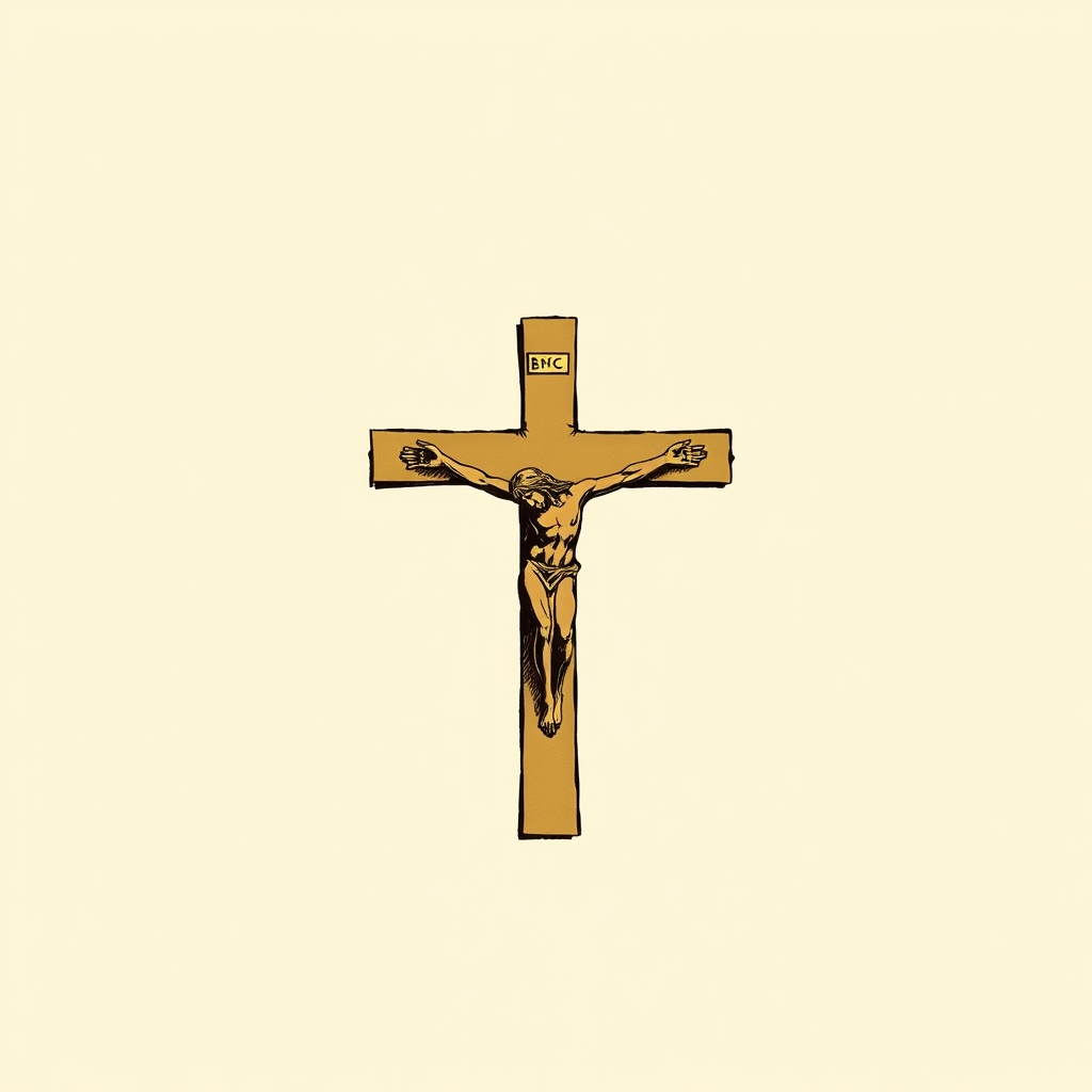 bronze crucifix