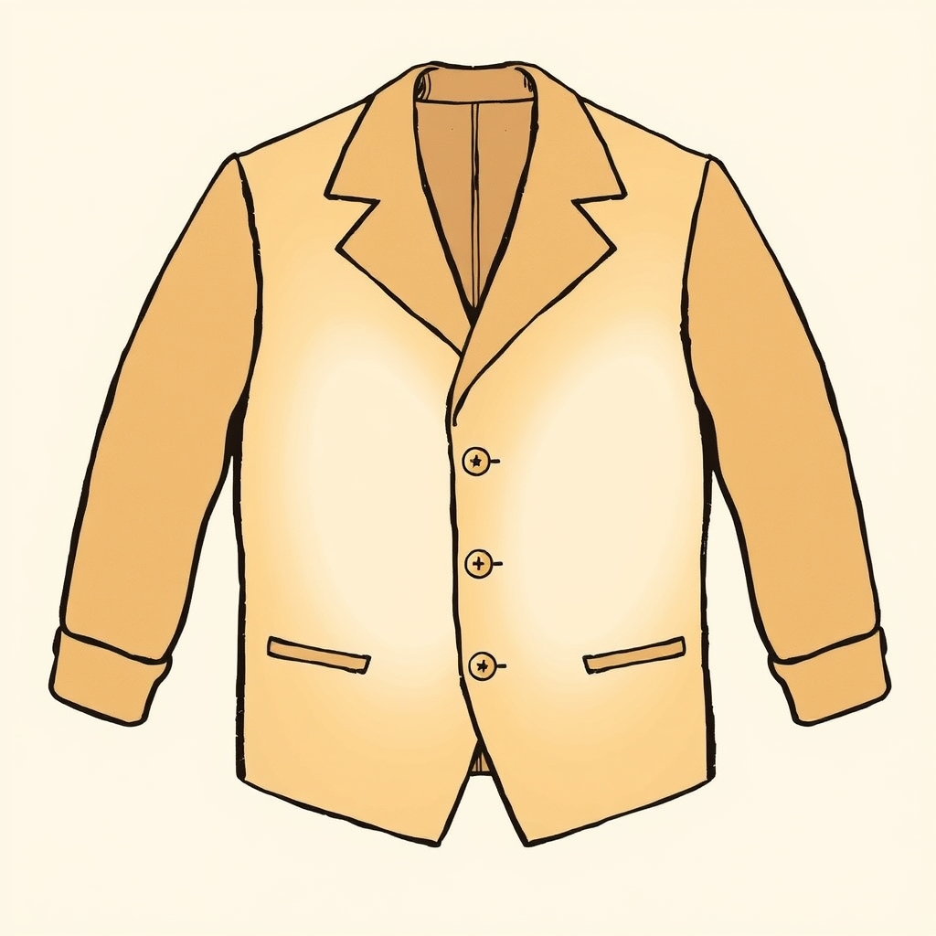 brown wool habit