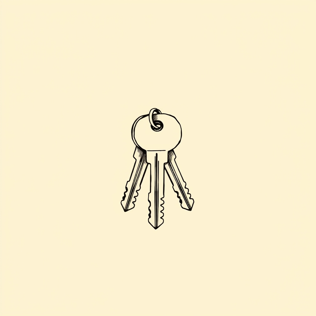 trousseau de clefs