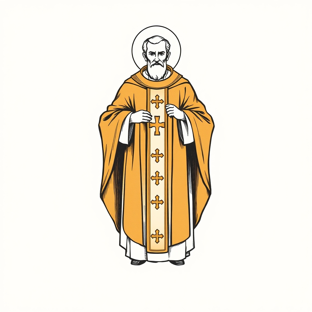 chasuble de saint Pierre