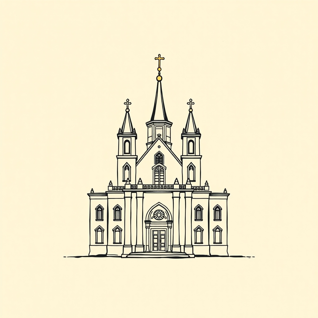 church model (cathedral)