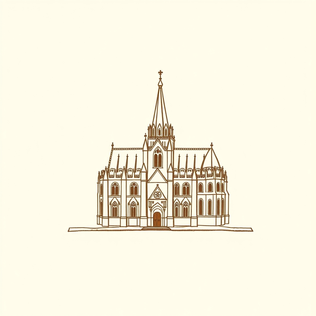 maquette d'église (cathédrale de Toul)
