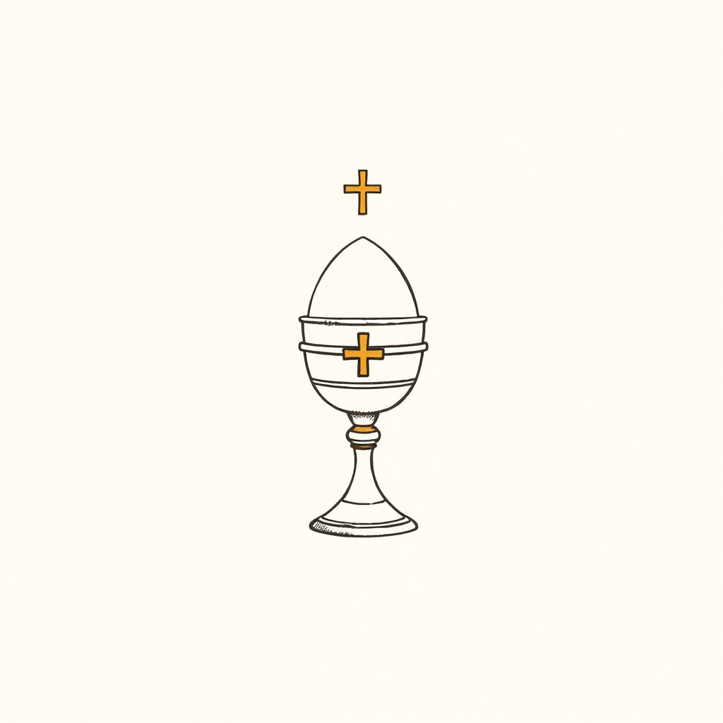 ciborium or host