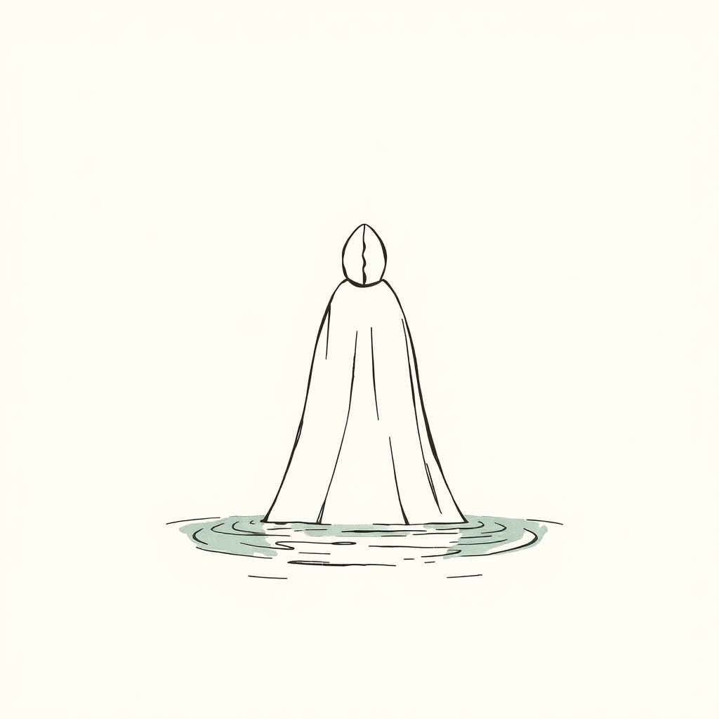 cloak on the water