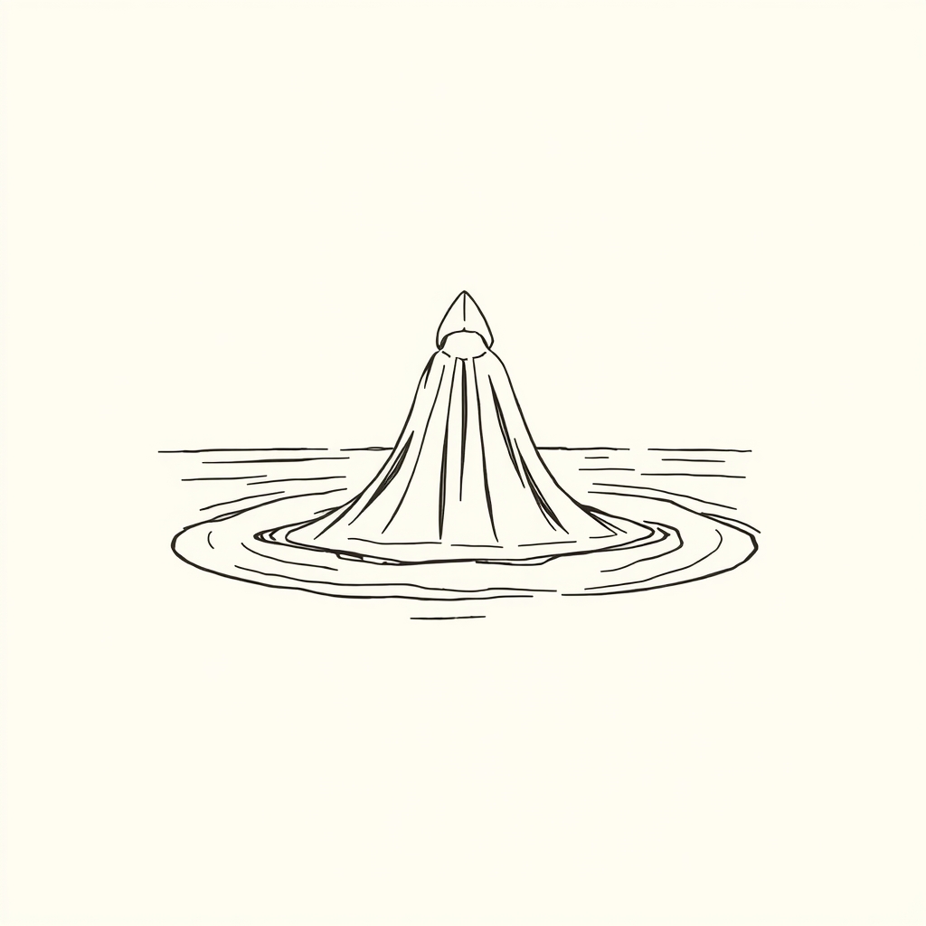 cloak on the waters