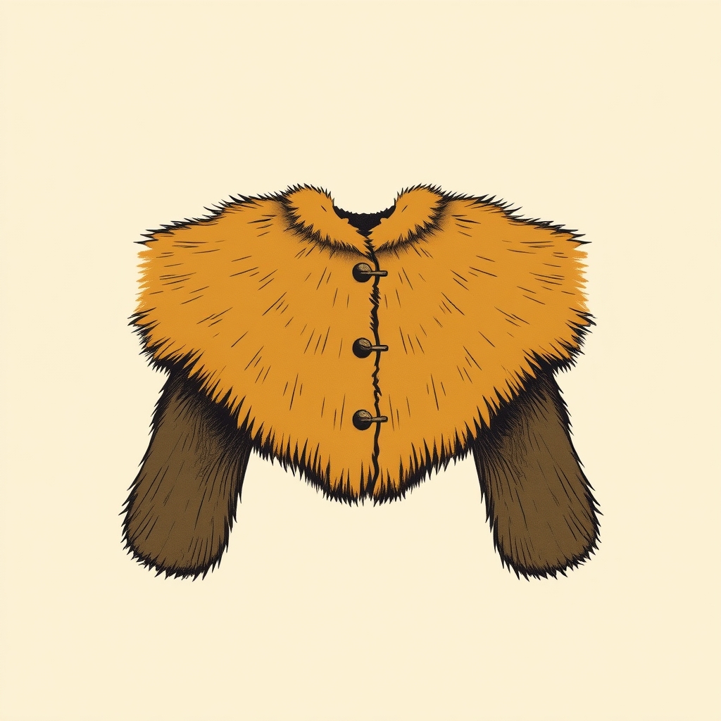 cloak or fur coat