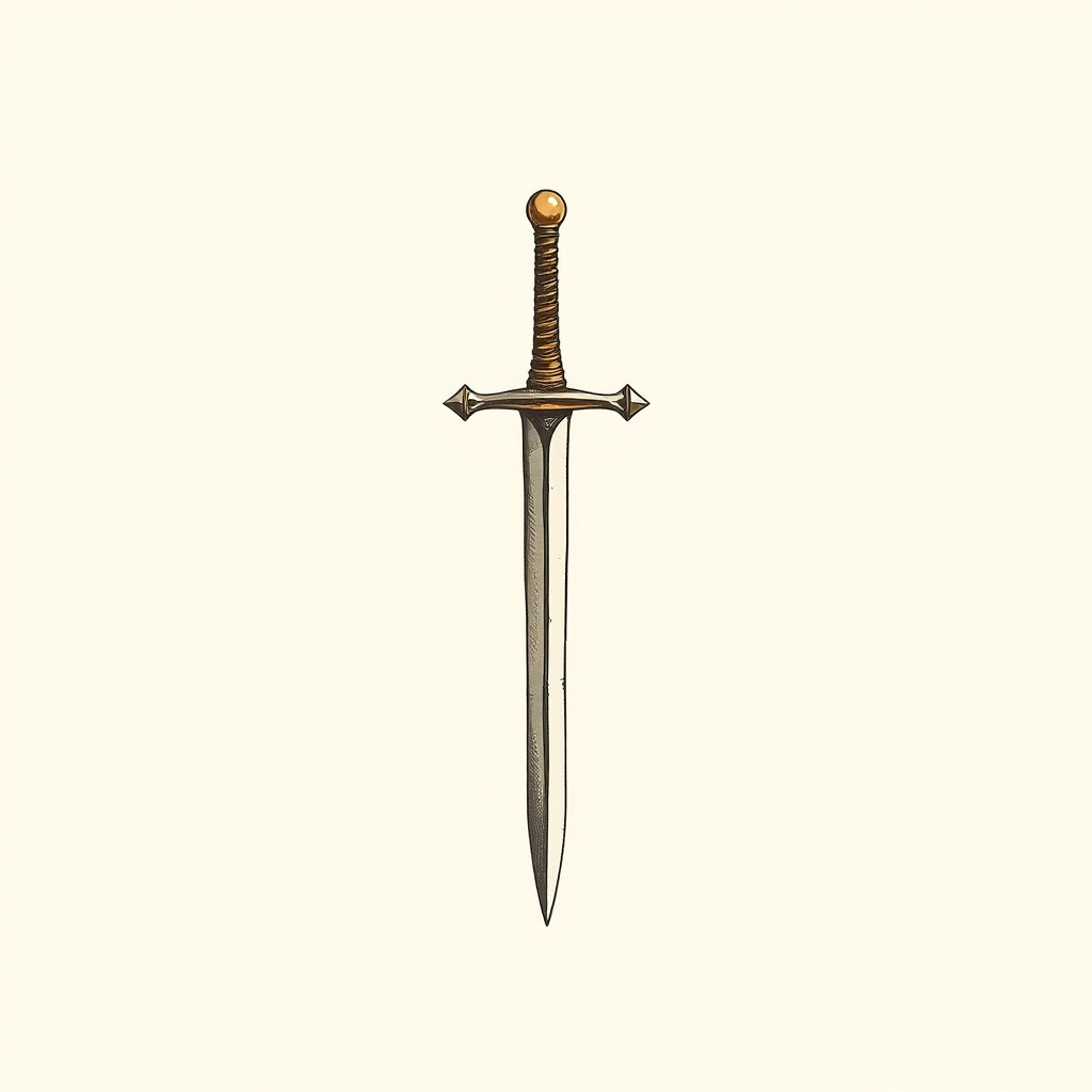 épée en forme de croix