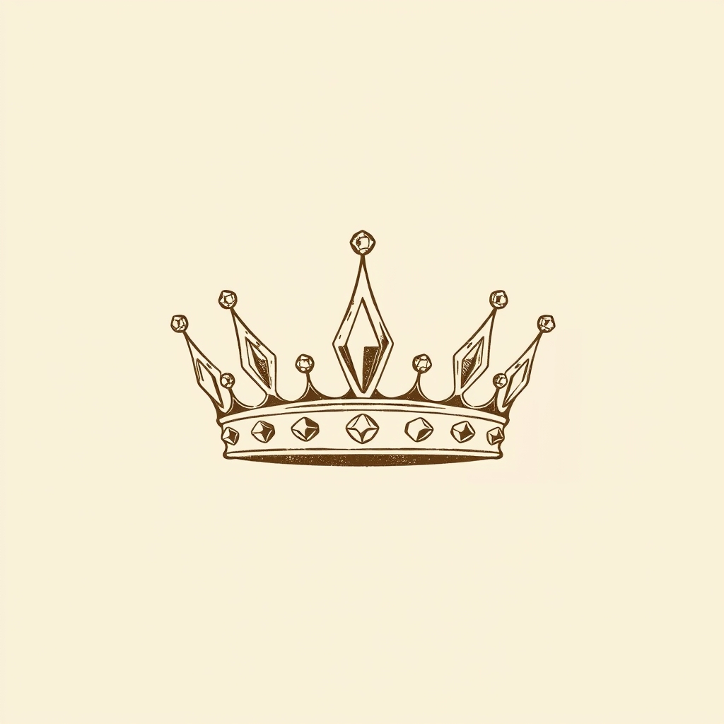 couronne de pierres précieuses
