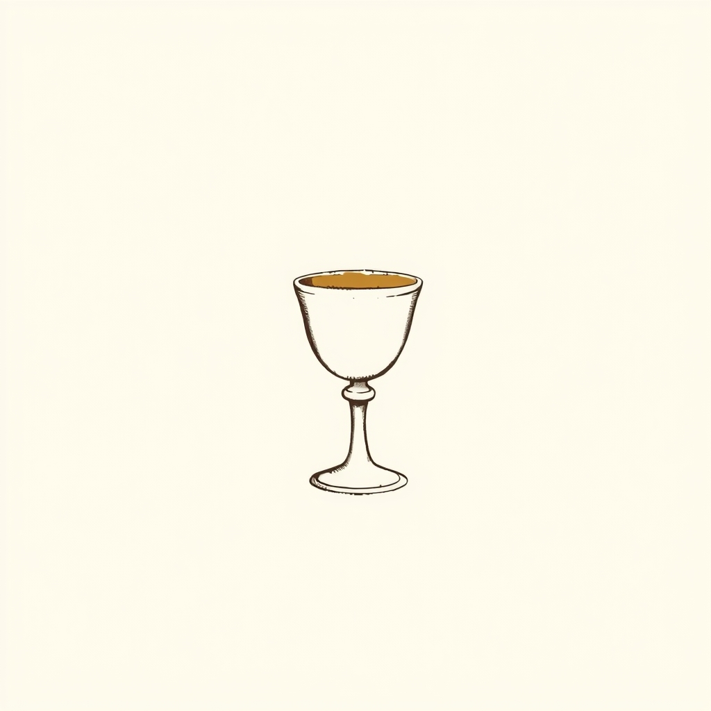 cup or chalice (refused to the king)