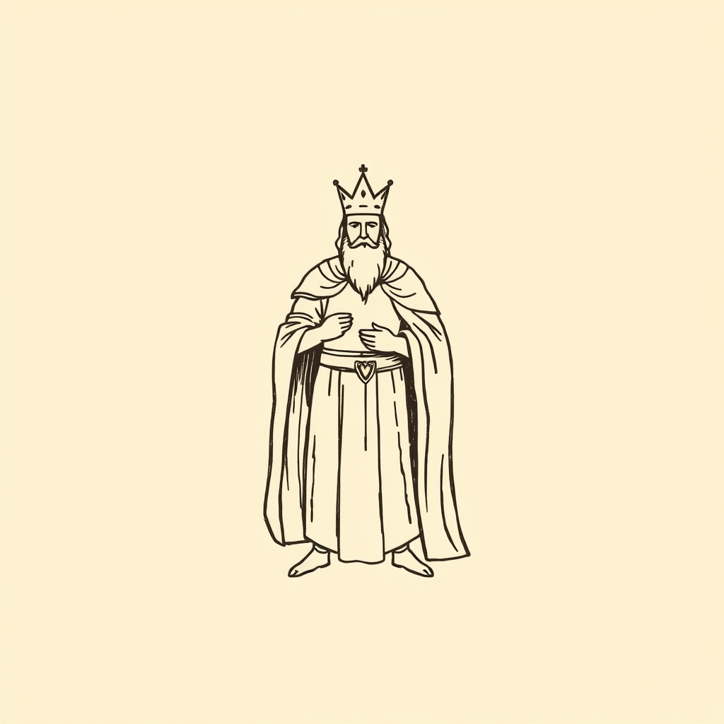 depicted before King Theuderic