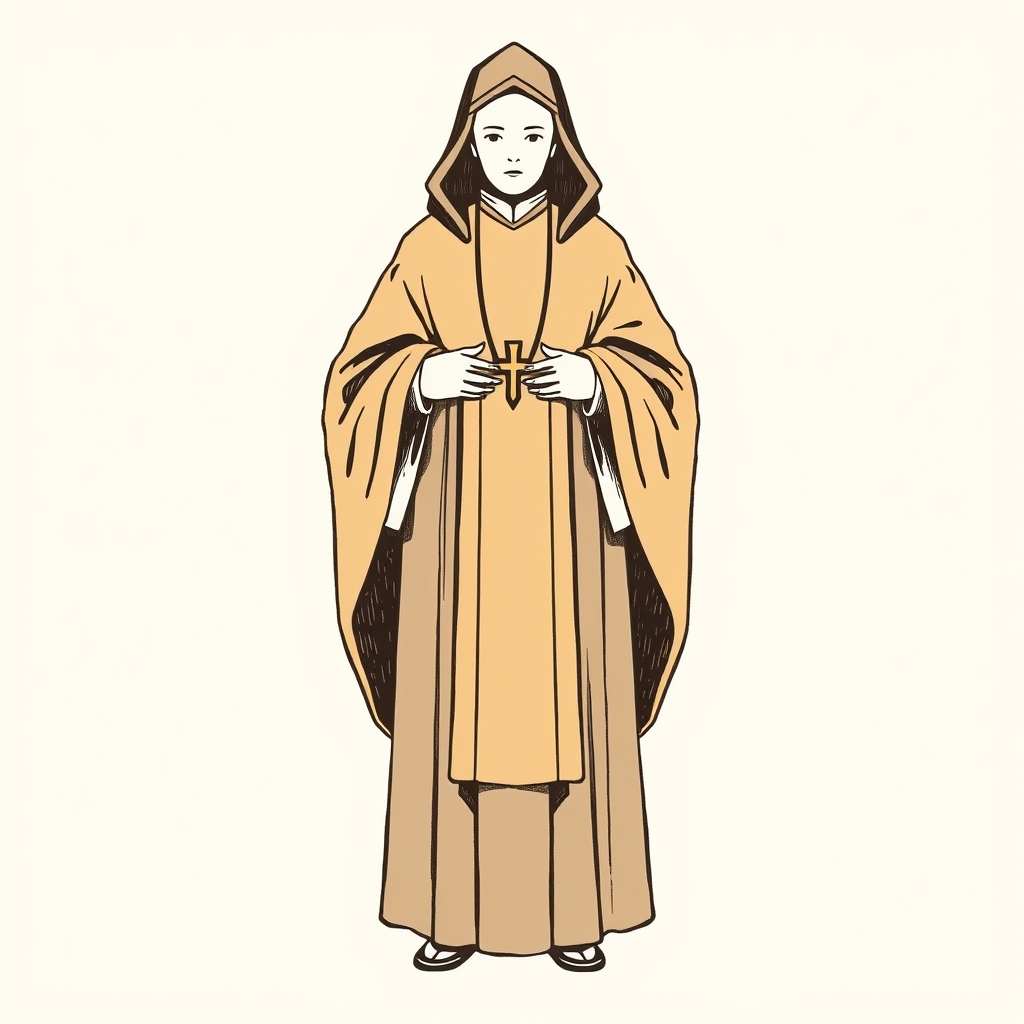 hábito de religioso dominico