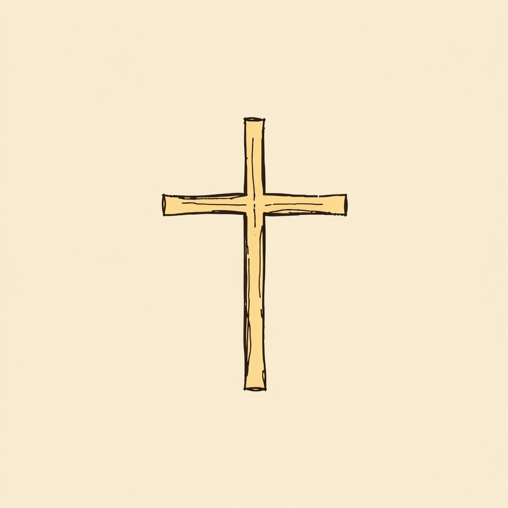 croix à deux branches