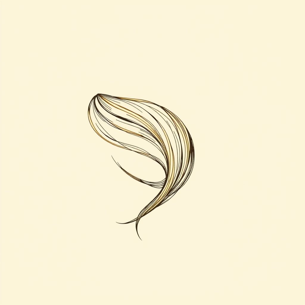 traînée par les cheveux