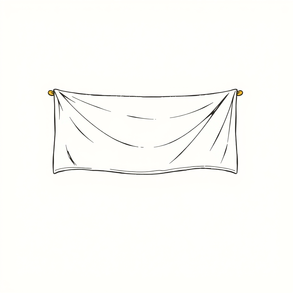 tissu de huit pieds de long