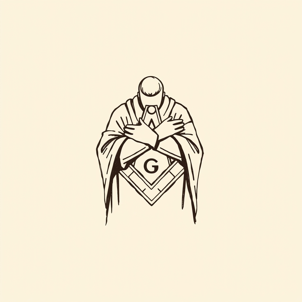 embracing a mason