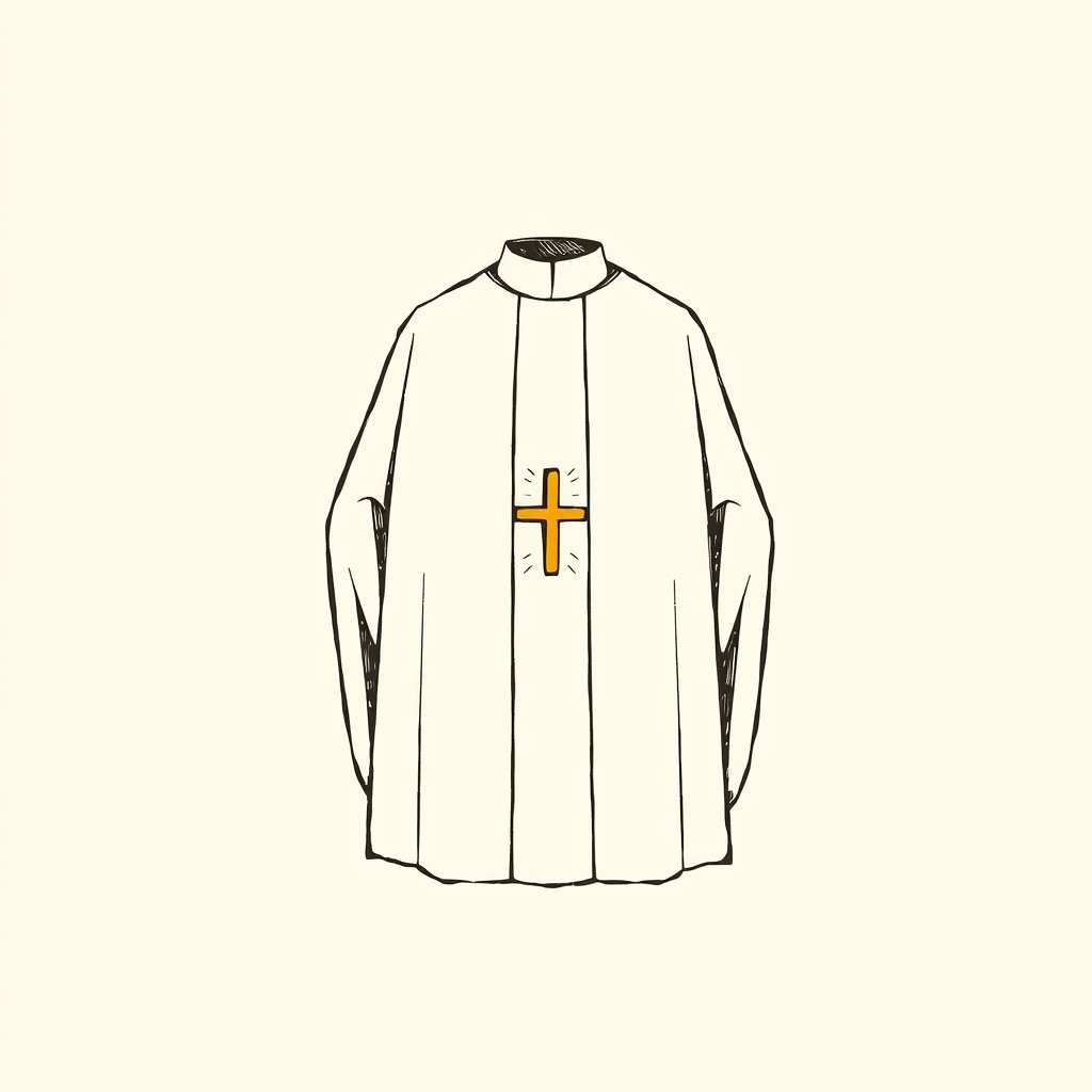 sobrepelliz con armiño