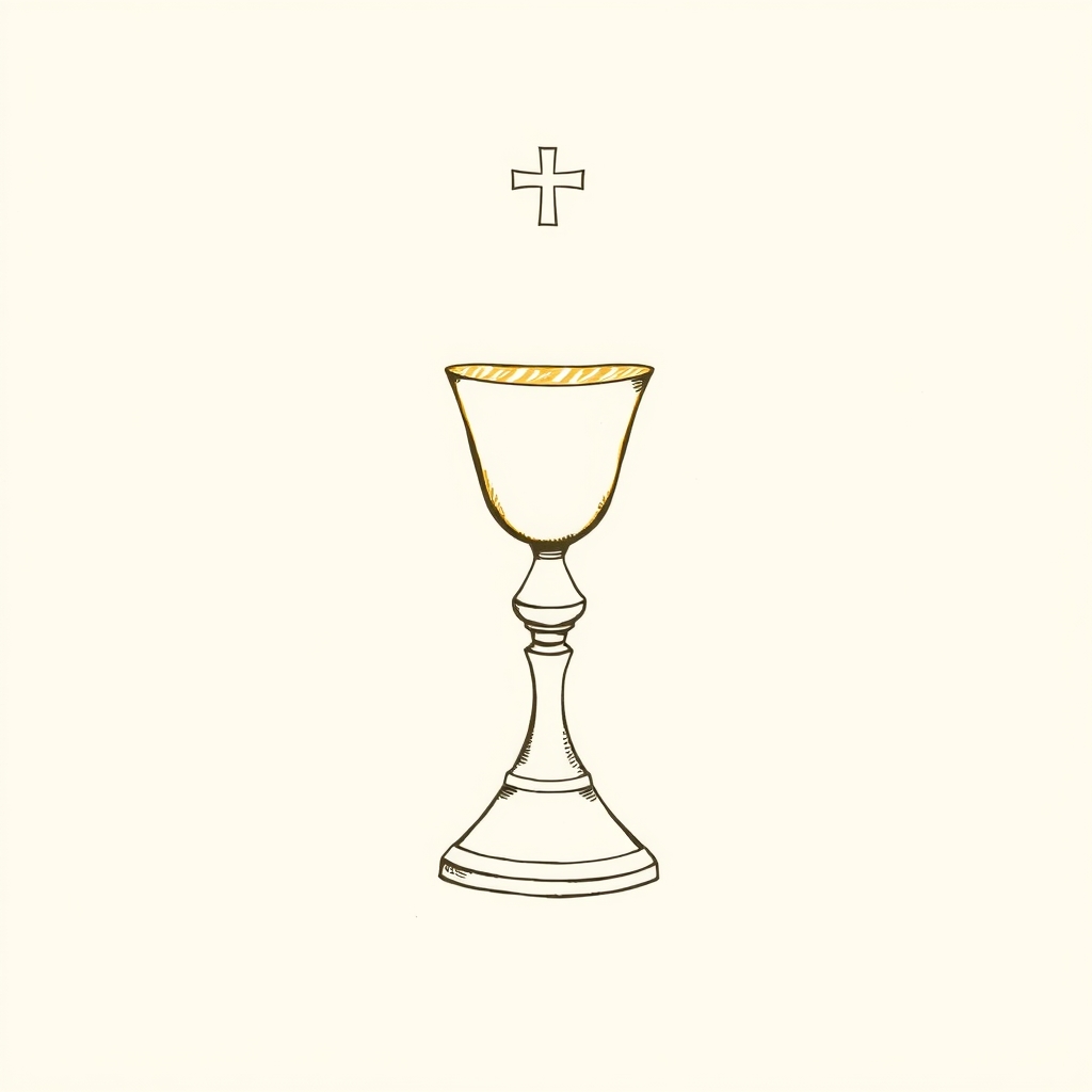 vase eucharistique en forme de tour