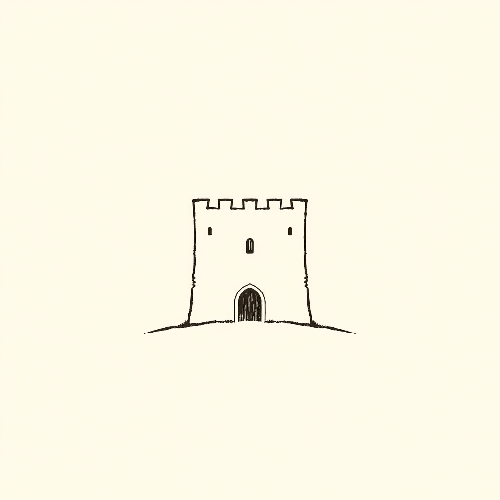 tour fortifiée ou forteresse fermée