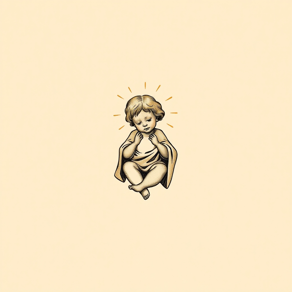 Enfant Jésus en vermeil