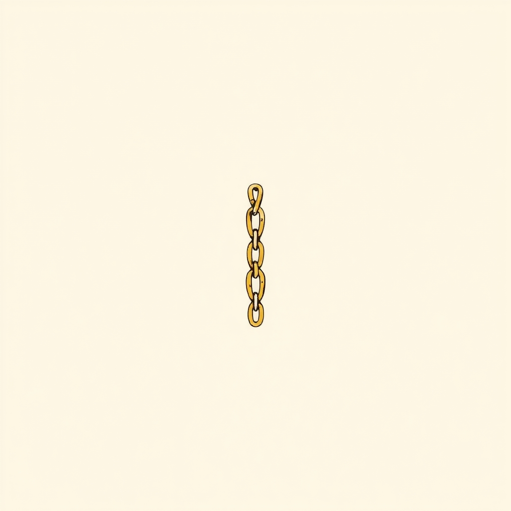 chaînes d'or