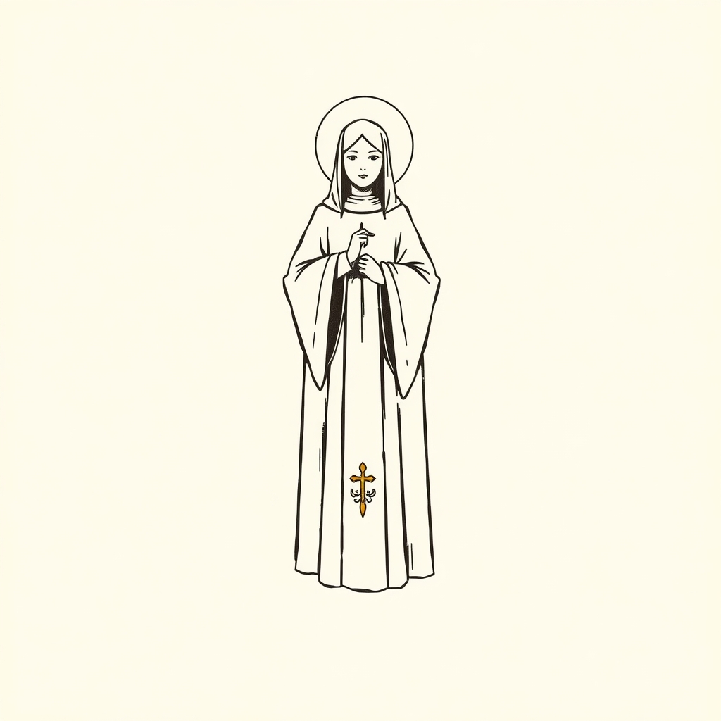 habit de l'Ordre de Notre-Dame