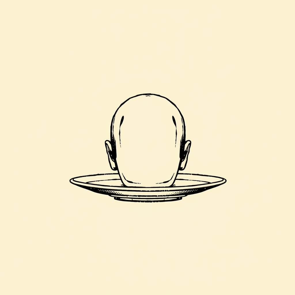 head on a platter (beheading)