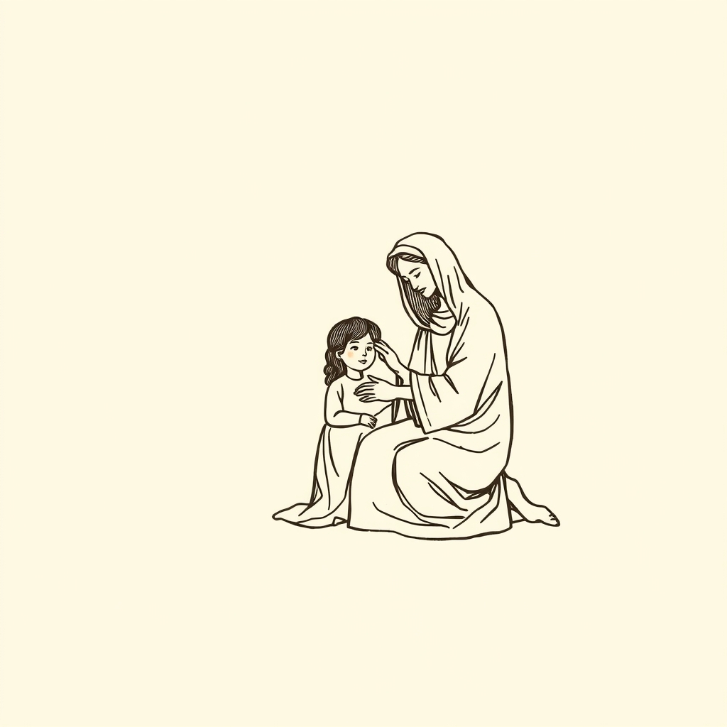 guérison de la fille du roi