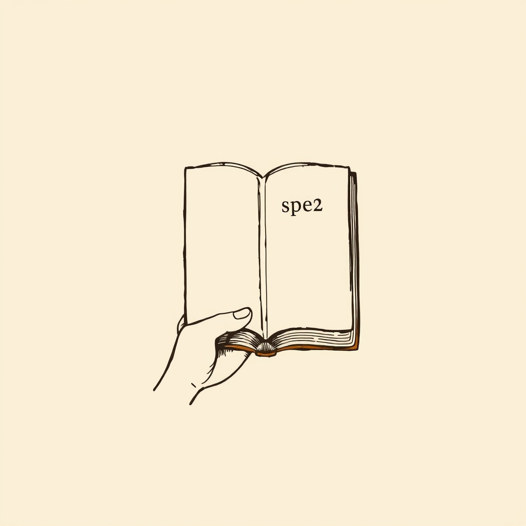 holding a book (Gospel of Saint John)