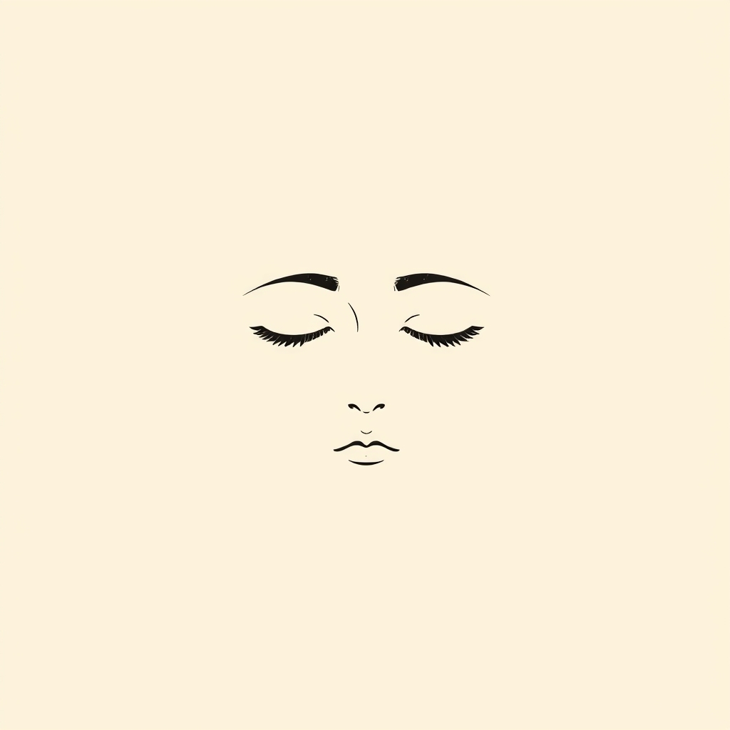 illuminated face