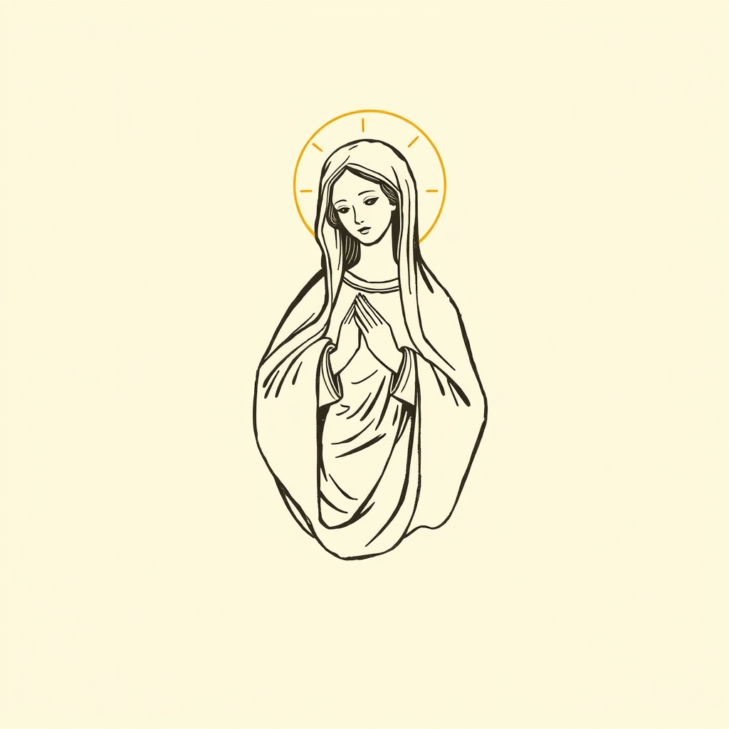 image de la sainte Vierge (peinte par saint Luc)