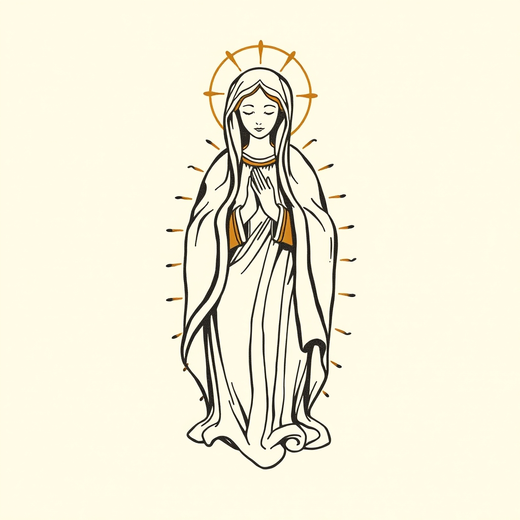 image de la Vierge (Notre-Dame in Porticu)