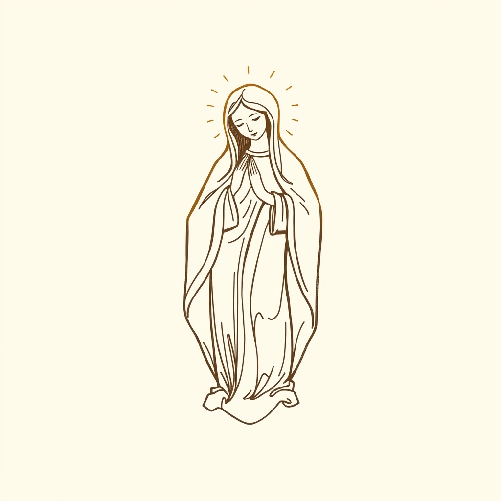 imagen de la Virgen