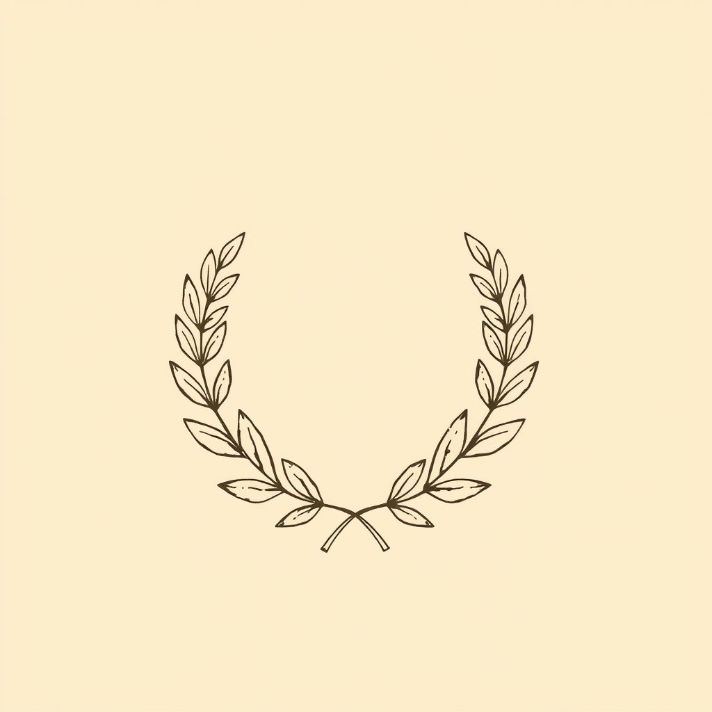laurier (symbole de vie)