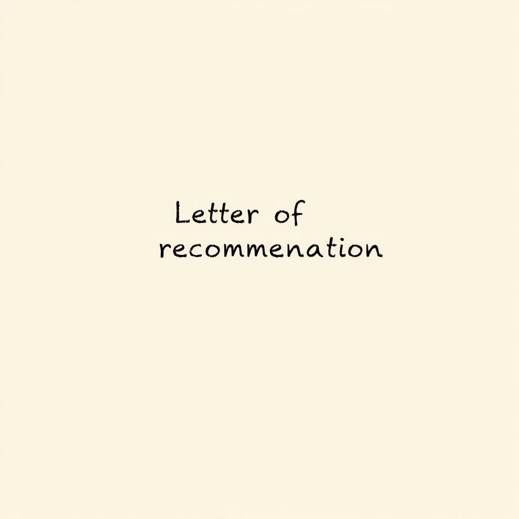 cartas de recomendación