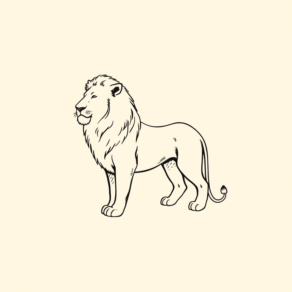 leones a sus pies